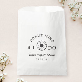 Sacolinha Rosquinha Se Eu Fizer Casamento Chá de Noiva Dough