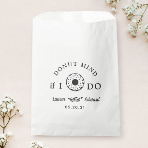 Sacolinha Rosquinha Se Eu Fizer Casamento Chá de Noiva Dough