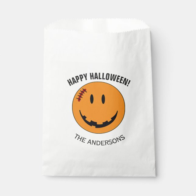 Sacolinha Rosto estilo Halloween ID224 (Frente)