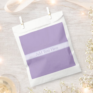 Sacolinha Roxo Lavanda Leve Elegante Personalizável