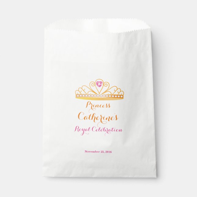 Sacolinha Royal Princess Celebration Favor Bag (Frente)