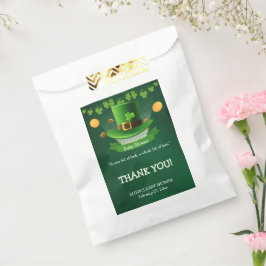 Sacolinha Rua do dia de Patrick, o Chá de fraldas Dourado Sh