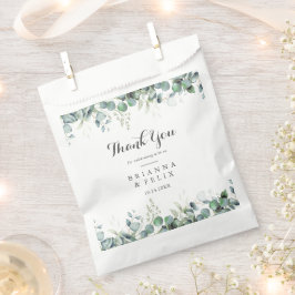 Sacolinha Rustic Botanical Eucalyptus Greenery Wedding