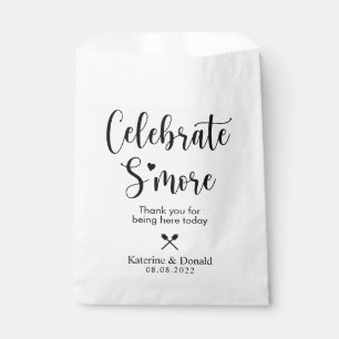 Sacolinha Rustic S’more Love Weding Bag Favorito