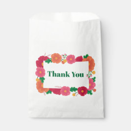 Sacolinha Saca de Favoritos Bold Blooms