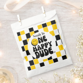Sacolinha Sacas de Favor Personalizadas One Happy Dude para