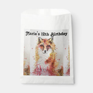 Sacolinha Sacas de festa de animais de estimação de raposa v