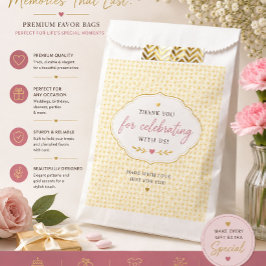 Sacolinha Sacas de Presente de Casamento Bege Luxo