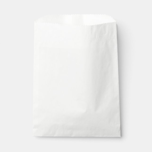 Sacolinha Saco de Favor Branco Personalizado (Frente)