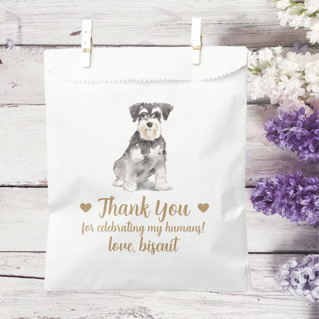 Sacolinha Saco de Favor de Casamento de Petisco para Cachorr (Criador carregado)