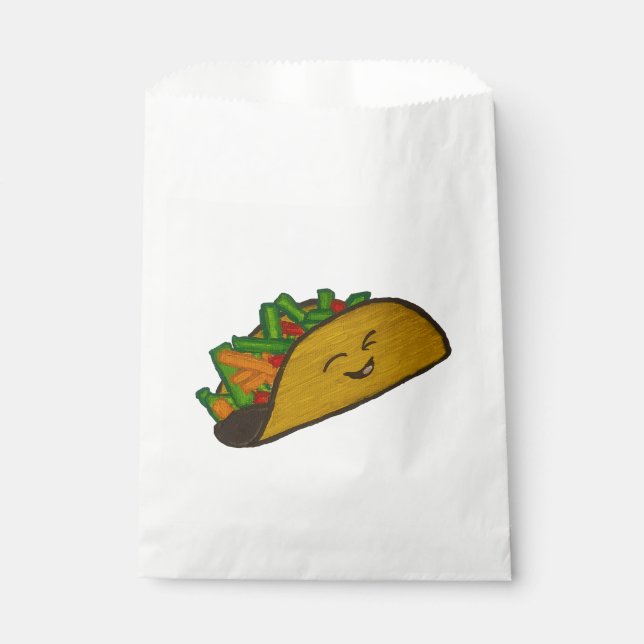Sacolinha Saco de Favor de Taco (Frente)
