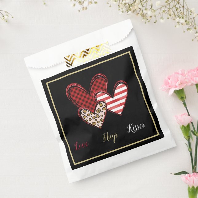 Sacolinha Saco de favor de valentine selvagem (Selado)
