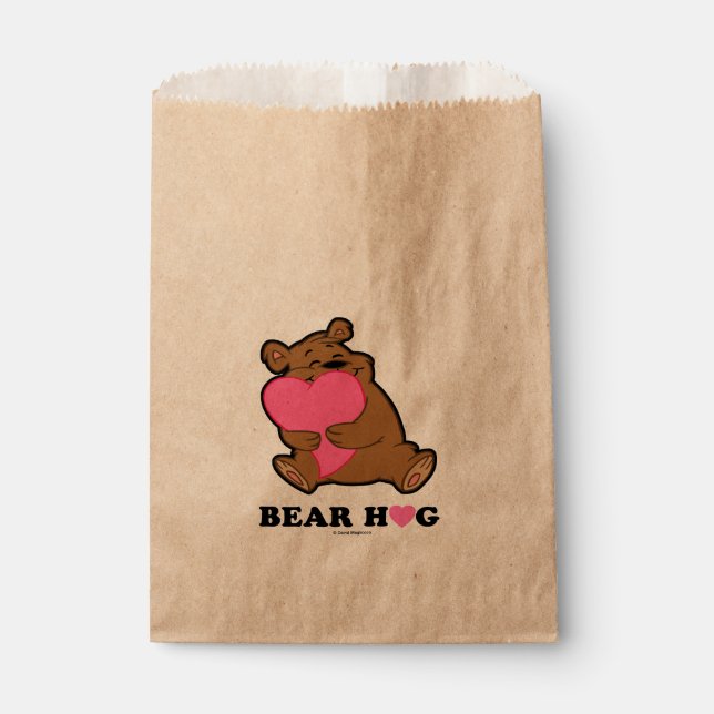 Sacolinha Saco de Favor do Bear Hug (Frente)