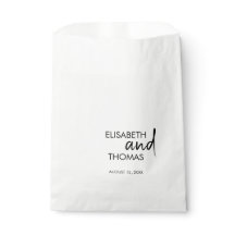 Saco de favor elegante moderno simples minimalista