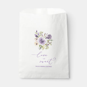 Sacolinha Saco de Favor Floral Roxo