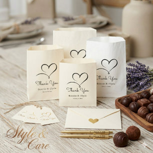 Sacolinha Saco de Favor para Convidado de Casamento Branco c