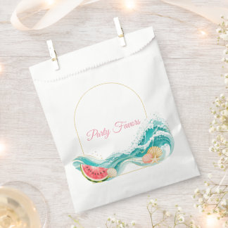 Sacolinha Saco de Favor para Festa de Aniversário de Verão