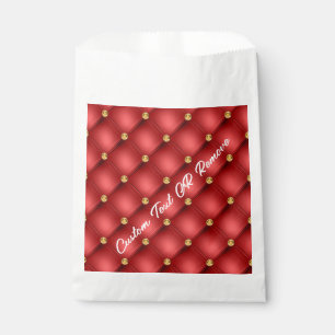 Sacolinha Saco de Favor Personalizado com Tufo de Diamante D