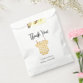 Sacolinha Saco de Favor Personalizado de Abelha para Chás de