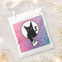 Sacolinha Saco de Favor Rosa de Halloween por Poet Adiela Ak