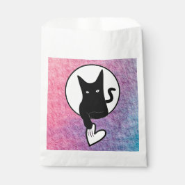 Sacolinha Saco de Favor Rosa de Halloween por Poet Adiela Ak