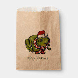 Sacolinha Saco de Favoritos de Pônei Shetland de Natal