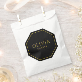 Sacolinha Saco de Festa Personalizado com Nome e Função