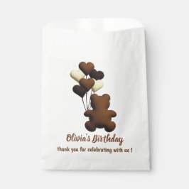 Sacolinha Saco de lembrancinha de chocolate fofo para chá de