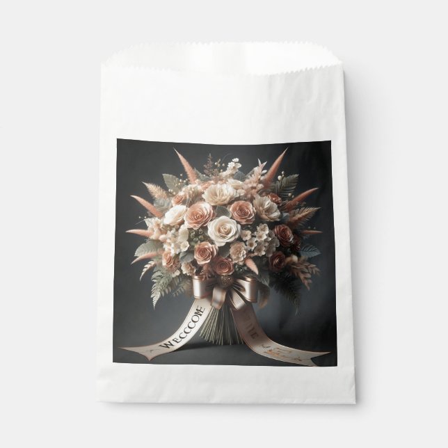 Sacolinha Saco de papel bem vindo (Frente)