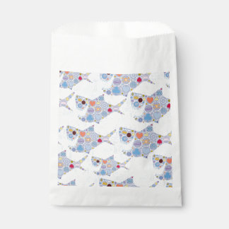 Sacolinha saco de papel de tubarão