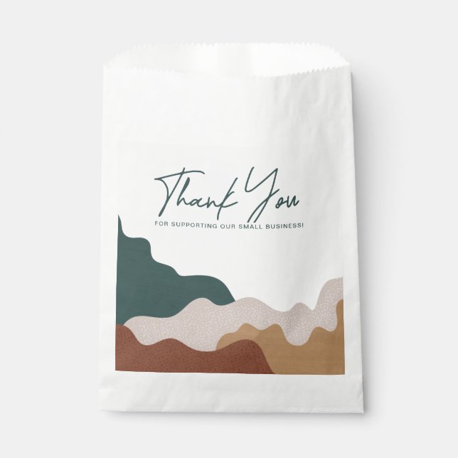 Sacolinha Saco de Papel Feito com Amor (Frente)