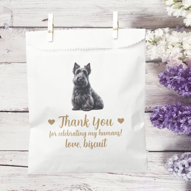 Sacolinha Saco de Presente de Casamento para Cachorro (Criador carregado)