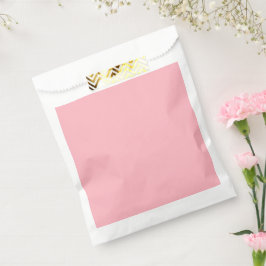 Sacolinha Saco de Presente de Favor Marca Rosa Pastel Atraen
