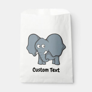 Sacolinha Saco de promoção de desenho animado de cinza
