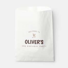 Sacolinha Saco do Favor da Festa de aniversário do Rato Kid