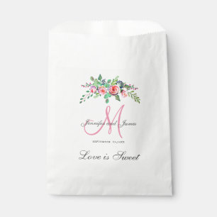 Sacolinha Saco Wedding personalizado do favor - monograma