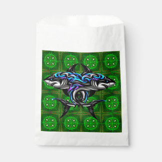 Sacolinha Sacos de Favor Branco de Design 3D Digital Colorid