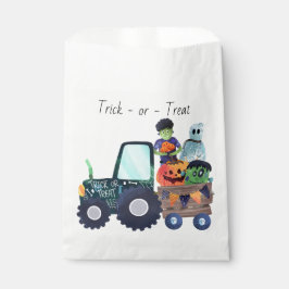 Sacolinha Sacos de Favor de Caminhão Monstro de Halloween