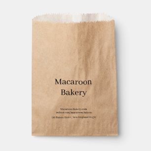 Sacolinha Sacos de Favor - Design de Macaroon