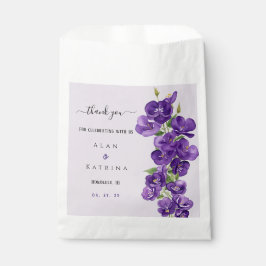 Sacolinha Sacos de Favor Violeta Roxa Intensa