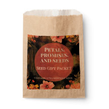 Sacos de Presente de Sementes de Flores de Casamen