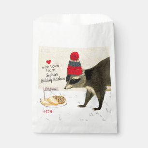 Sacolinha Sacos de tratamento de padaria biscoitos de Natal 