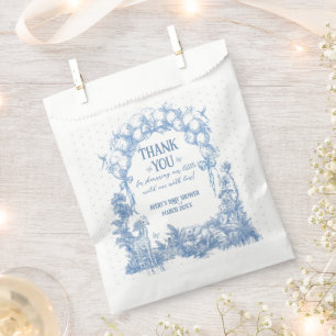 Sacolinha Safari Animal Dusty Blue Toile Baby Boy Chá