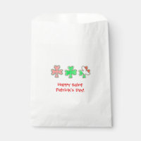 Saint Patricks Day Clover Irish Flag Shamrocks
