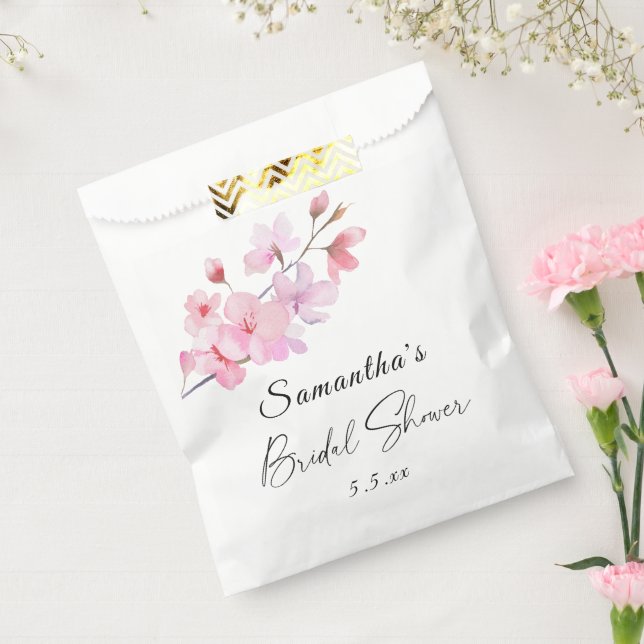 Sacolinha Sakura - Chuva de noiva de casamento (Selado)