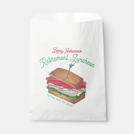 Sacolinha Sanduíche do Clube Turco de Almoço de Reforma Sand