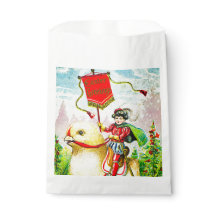 Saudações à Páscoa Whimsical: Cavaleiro sobre o Pi