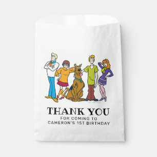 Sacolinha Scooby-Doo e Gang Aniversário Obrigado