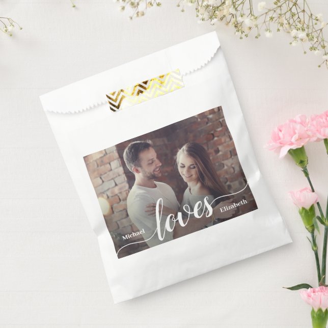 Sacolinha Script de Amor de Fotografia de Casais Personaliza (Selado)