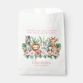 Sacolinha Selgle Safari Animal Garota Chá de fraldas Favor B